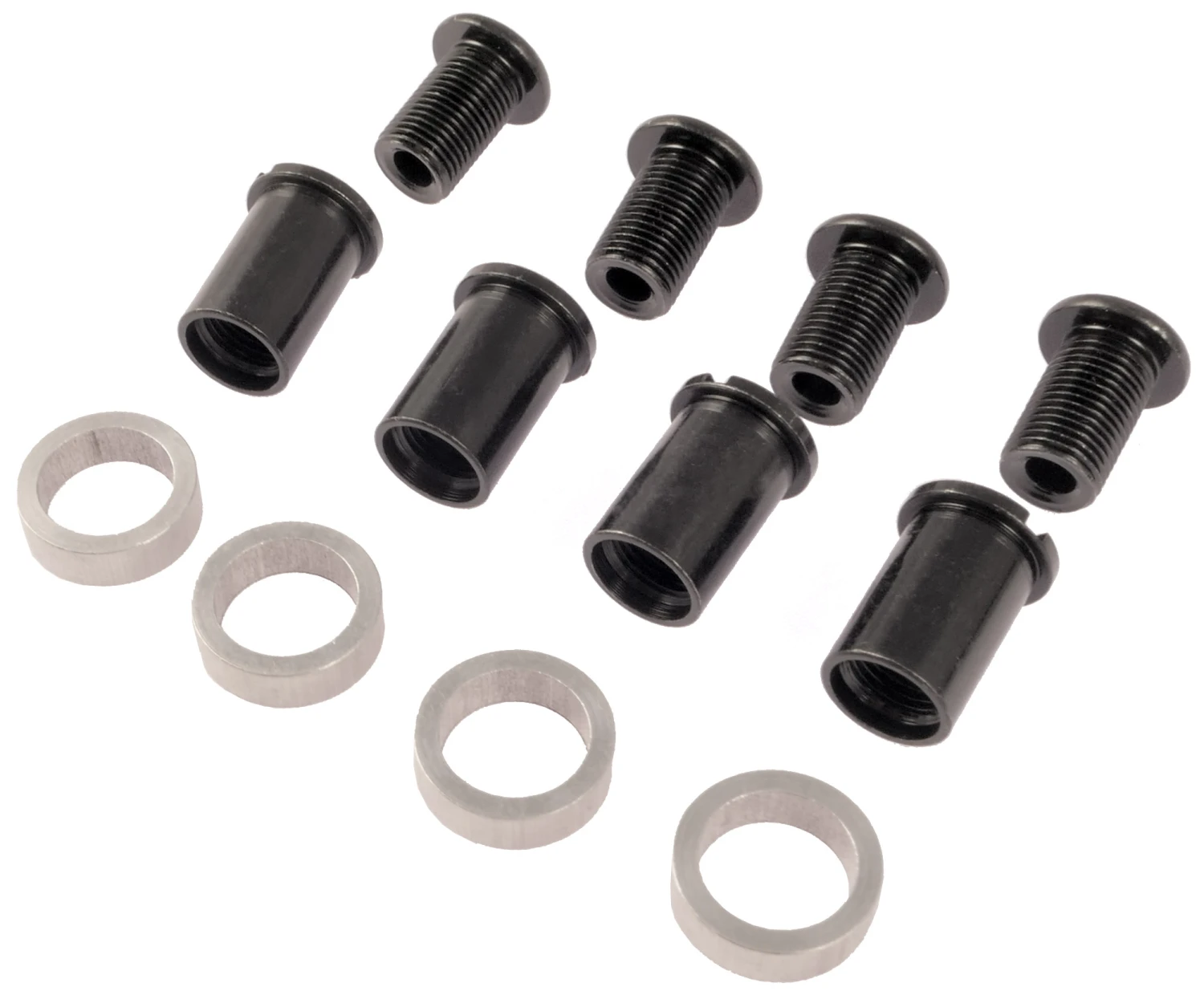 Giant Kettenblatt-Garnitur 48/36 Zähne Inkl. Kettenschutzring, Kettenblattschrauben 2 Giant Kettenblatt-Garnitur 48/36 Zähne Inkl. Kettenschutzring, Kettenblattschrauben – Bild 2