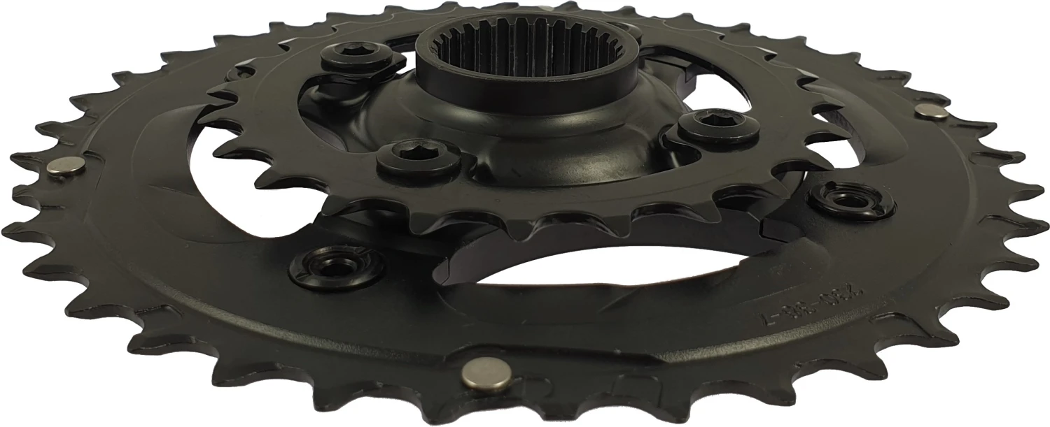 Giant Kettenblatt-Set 38 / 24 Zähne, 9 & 10-fach Mit Spider 3 Giant Kettenblatt-Set 38 / 24 Zähne, 9 & 10-fach Mit Spider – Bild 3