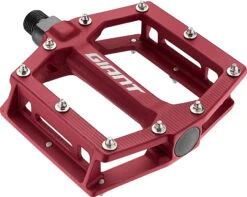 Giant Original MTB Flat Pedal -Elektrofahrrad24 giant original mtb flat pedal schwarz rot