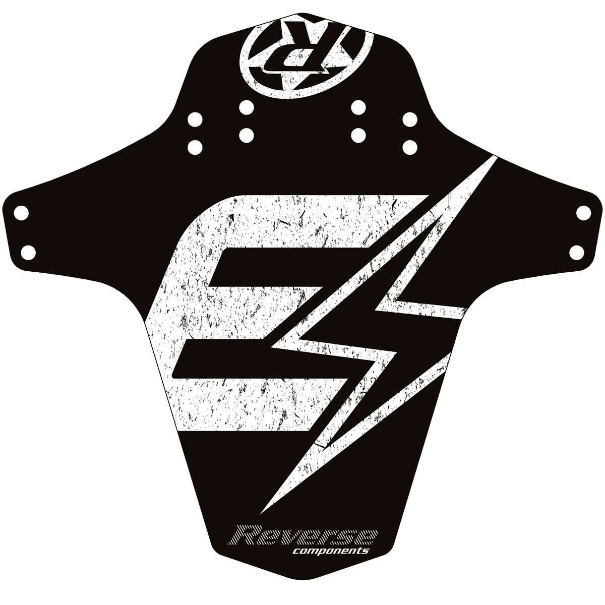 REVERSE Mud Fender E-Serie (Schwarz/Weiß) Für Federgabel Oder Hinterrad 1 REVERSE Mud Fender E-Serie (Schwarz/Weiß) Für Federgabel Oder Hinterrad